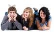 Jeunes souriants