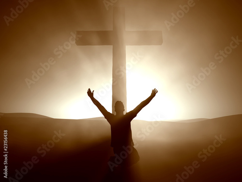 Illustration: Man at the Cross Man at the Cross