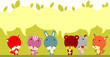 Talking animals banner