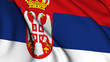 Serbia flag Serbia flag