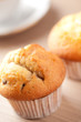 muffins on wooden table muffins on wooden table