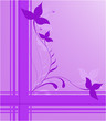 purple floral design purple floral design