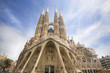 la Sagrada Familia from the Passion Façade