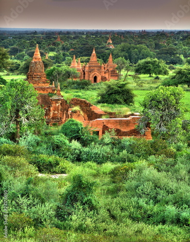 Photo: Myanmar, Bagan - aerial view nb.20 Myanmar, Bagan - aerial view nb.20