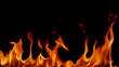 Flammen, ruhig