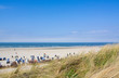 Idyllischer Tag an der Nordsee im Sommer