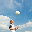 Kind, Ball, Himmel