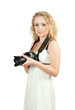 photographer girl with camera