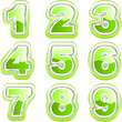 Number icons. Vector set. Number icons. Vector set.