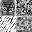 Four seamless patterns