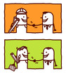 people handshakes