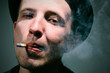 Man smoking Man smoking