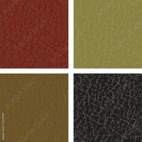 Vektor: Seamless vector leather patterns-easy editable colors Seamless vector leather patterns-easy editable colors