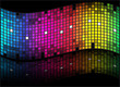 Abstract rainbow - colored vector background