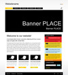Editable web site template