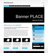 Editable web site template