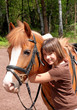 Photo: Mädchen mit ihrem Pony Mädchen mit ihrem Pony