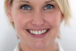 Gesicht einer glücklichen Frau