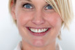 Gesicht einer glücklichen Frau