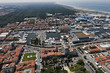 Italy, Tuscany, Viareggio, aerial voew of the city