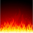 Vector fire background