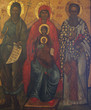 St. John the Baptist, Ann, Joachim and Madonna with Child Jesus