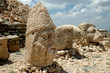 Monumental god heads on mount Nemrut, Turkey Monumental god heads on mount Nemrut, Turkey