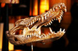 Crocodile skull as an ornament Crocodile skull as an ornament