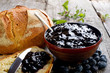 blueberries jam - marmellata di mirtilli