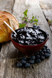 blueberries jam - marmellata di mirtilli