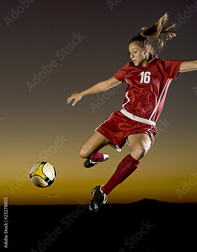 Photo: Soccer at Dusk Soccer at Dusk