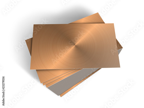 Ilustración: Planchas de metal apiladas Planchas de metal apiladas
