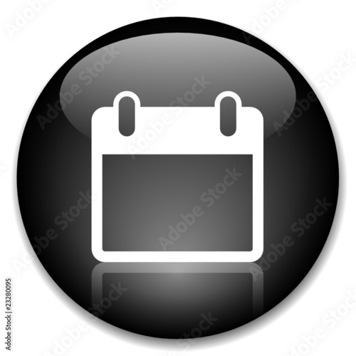 CALENDAR Web Button (Time schedule agenda. CALENDAR Web Button (Time