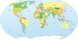 political world map in color political world map in color