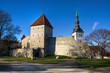 View on Old city of Tallinn. Estonia
