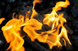 charcoal fire
