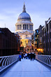 St. Paul's Cathedral London at dusk
