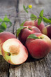 peach on wood- pesche su legno