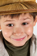 little boy on safari