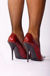Photo: Elegant red high heel shoes Elegant red high heel shoes