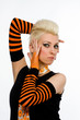 Foto: Portrait of a beautiful blonde girl Portrait of a beautiful blonde girl