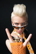 Foto: Portrait of a beautiful blonde girl Portrait of a beautiful blonde girl