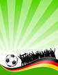plakat fussball(feld) deutschland XII