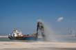 Foto: Dredger Oostsee rainbowing Dredger Oostsee rainbowing