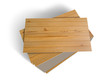 PANELES DE MADERA SOBRE FONDO BLANCO PANELES DE MADERA SOBRE FONDO BLANCO