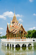 Thai style Hall in the midle of Pond Thai style Hall in the midle of Pond