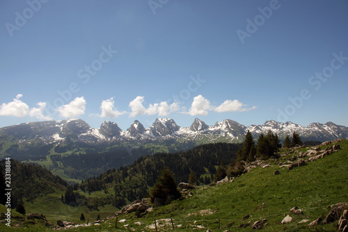 Foto: Die sieben Churfirsten Die sieben Churfirsten