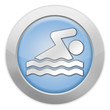Light Colored Icon "Swimming"