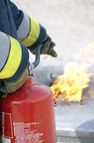Photo: Fire extinguisher Fire extinguisher
