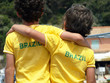 supporters Brésil
